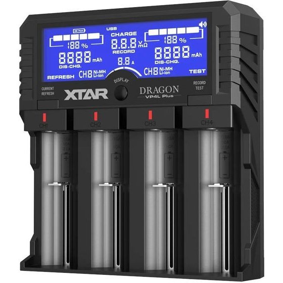 XTAR Battery Charger Dragon LI-Ion - (VP4L PLUS)