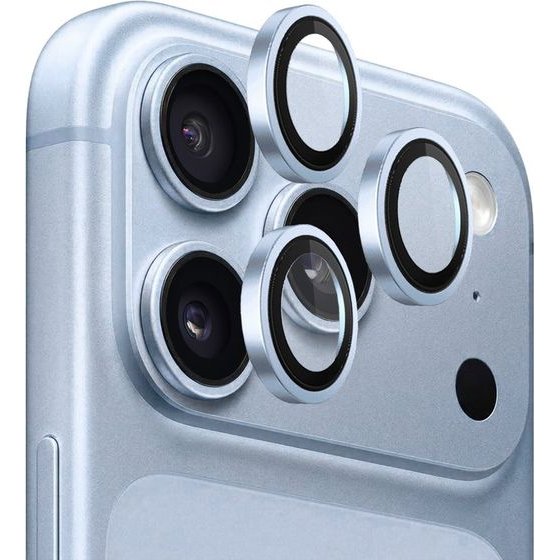 Blueo - 99 Anti-Reflective Lens Glass - iPhone 18 Pro / iPhone 18 Pro Max - Light Blue