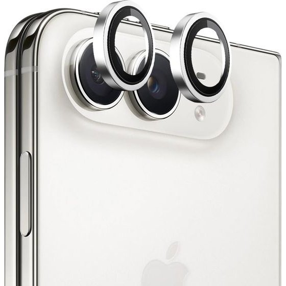 Blueo - 99 Anti-Reflective Lens Glass - iPhone Duo - Silver