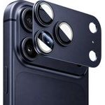 Blueo - Integrated Metal Camera Lens Protector - iPhone 17 Pro Max - Deep Blue