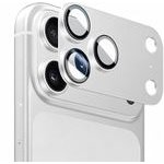 Blueo - Integrated Metal Camera Lens Protector - iPhone 17 Pro Max - Silver