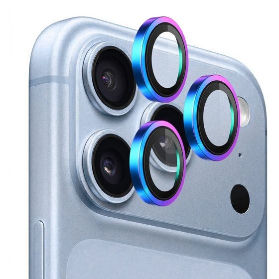 Blueo - Original Metal Frame Lens Glass - iPhone 18 Pro / iPhone 18 Pro Max - Colorful
