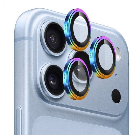 Blueo - Sapphire Crystal Original Lens Protector - iPhone 18 Pro / iPhone 18 Pro Max - Colorful