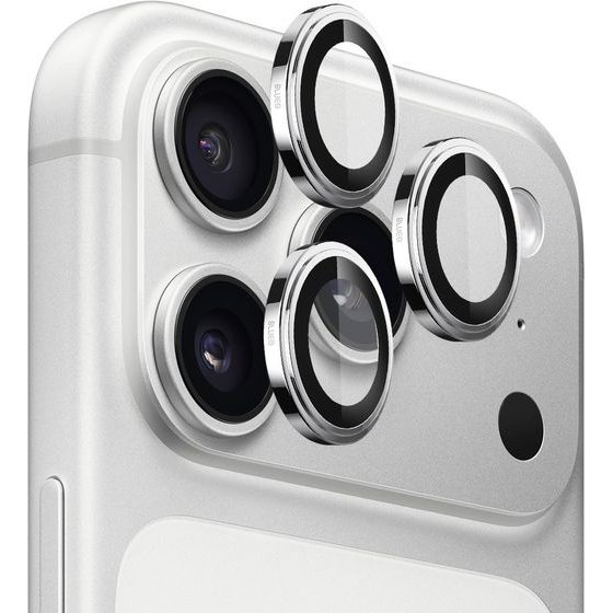 Blueo - Sapphire Crystal Original Lens Protector - iPhone 18 Pro / iPhone 18 Pro Max - Silver