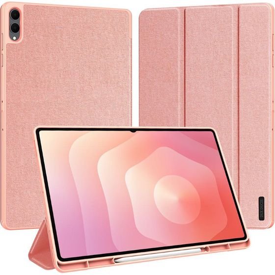 Dux Ducis - Domo Series (with S Pen Holder) - Samsung Galaxy Tab S12 Ultra / Tab S11 Ultra - Pink
