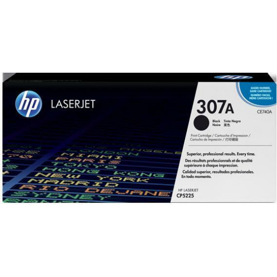 HP LASERJET CP5225 BLACK 7K - (CE740A)