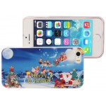 CHRISTMAS SERIES SANTA CLAUS PATTERN PLASTIC CASE FOR IPHONE 5/5S/5SE