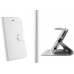 ���� SONY XPERIA M4 AQUA LEATHER-TPU BOOK STAND WHITE VL