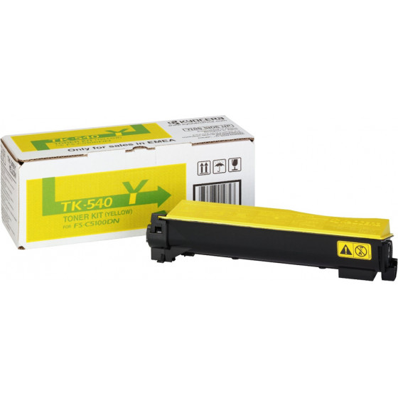 KYOCERA FS C5100DN YELLOW TONER (3.5K) (TK-540Y) (KYOTK540Y)