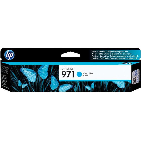 HP ������ INKJET NO.971 CYAN - (CN622AE)