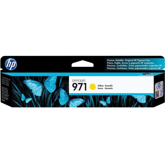 HP ������ INKJET NO.971 YELLOW - (CN624AE)