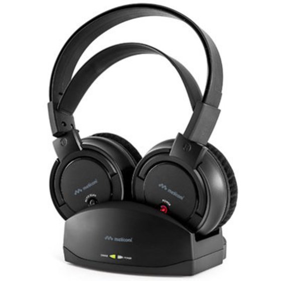 MELICONI 497307 CUFFIA TV HP200 PROFESSIONAL TV HEADPHONES - (8006023237166)