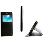 ���� SAMSUNG I9060/I9060I LEATHER-TPU VIEW BOOK STAND BLACK VL
