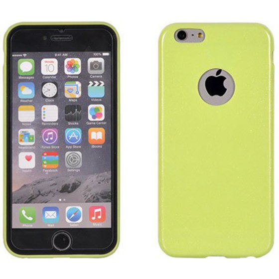 ������� ������ XCOVER JELLY CASE FLUORESCENT ULTRA SLIM 0,3MM IPHONE 6 (4.7) GREEN