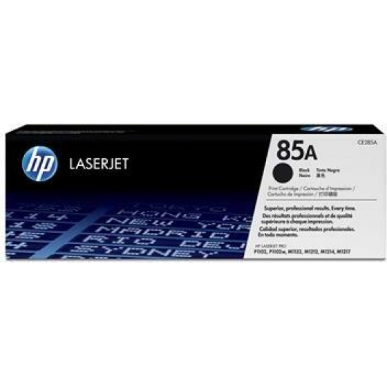 HEWLETT PACKARD BLACK TONER CARTRIDGE - CE285A