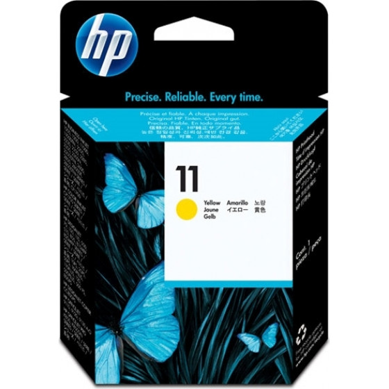 HP NO 11 PRINTHEAD LONG LIFE YELLOW - C4813A