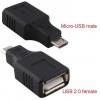 POWERTECH ADAPTER USB 2,0V (F) �� MICRO B(M)