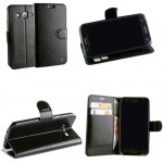 ���� SAMSUNG GALAXY J5 J500 LEATHER-TPU BOOK STAND BLACK VL
