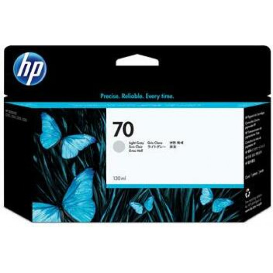 HP NO 70 LIGHT GREY WITH VIVERA INK 130ML - C9451A