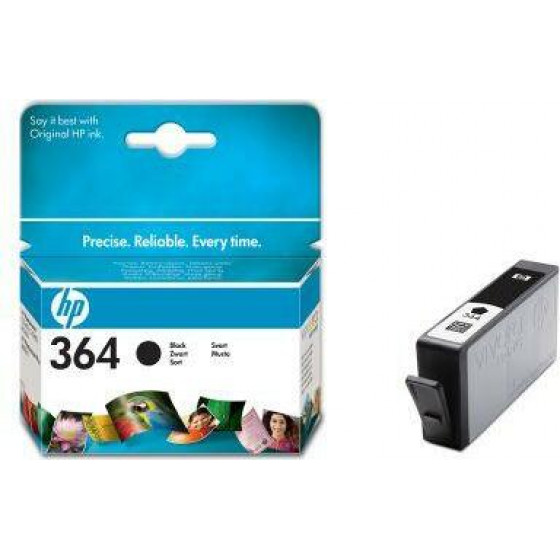 HP NO 364 BLACK WITH VIVERA INK - 250P CB316EE
