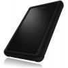 ICY BOX IB-223U3A-B EXT. CASE FOR 2,5 SATA USB 3.0 SILICON PROTECTOR /21239 - (4250078160854)