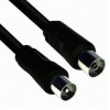 POWERTECH ������� ������� ��� ��������� PAL - 10M - (F-M) - BLACK - (CAB-V019)