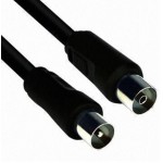 POWERTECH ������� ������� ��� ��������� PAL - 10M - (F-M) - BLACK - (CAB-V019)