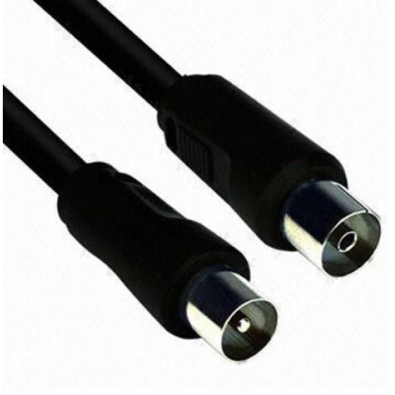 POWERTECH ������� ������� ��� ��������� PAL - 10M - (F-M) - BLACK - (CAB-V019)