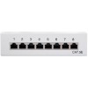 Goobay 68882 CAT5E ETHERNET PATCH PANEL. 8PORT STP GREY - (4040849688829)