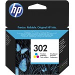 HP ������ INKJET NO.302 TRI-COLOUR - (F6U65AE)
