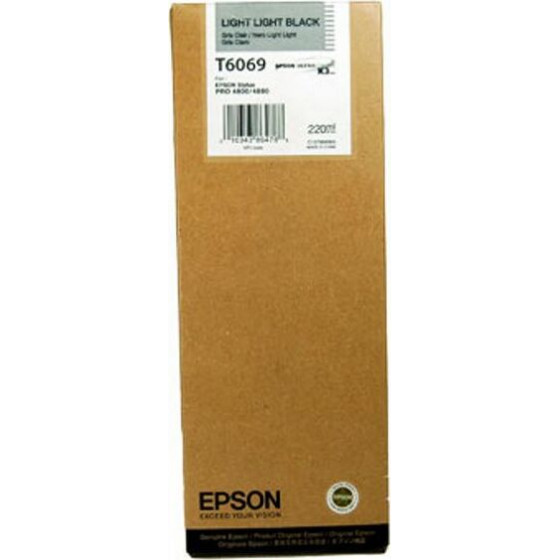 EPSON T6069 LIGHT LIGHT BLACK - 220ML - C13T606900