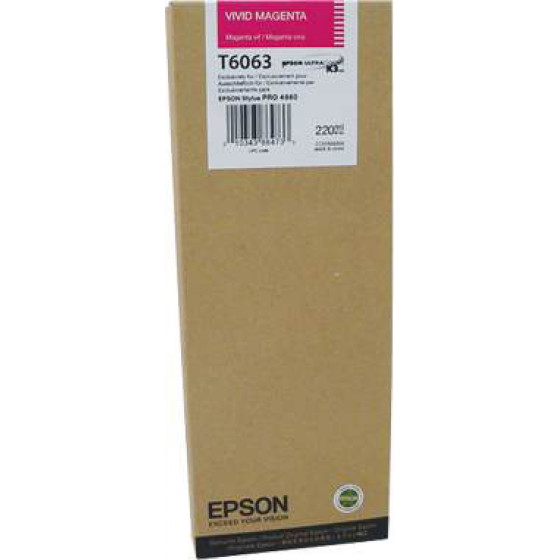 EPSON T6063 MAGENTA - 220ML - C13T606300