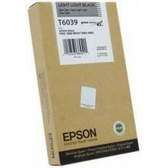 EPSON T6039 LIGHT LIGHT BLACK 220ML - C13T603900