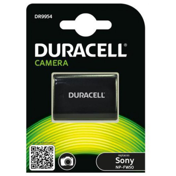 �������� ������� DURACELL DR9954 ��� SONY NP-FW50 7.4V 900MAH (1 ���)