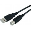 POWERTECH ������� USB 2.0 � �� � �� ����� BLACK - 3M