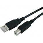 POWERTECH ������� USB 2.0 � �� � �� ����� BLACK - 3M