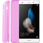 ���� HUAWEI P8 LITE ULTRA THIN TPU 0.3MM PINK IDOL 1991