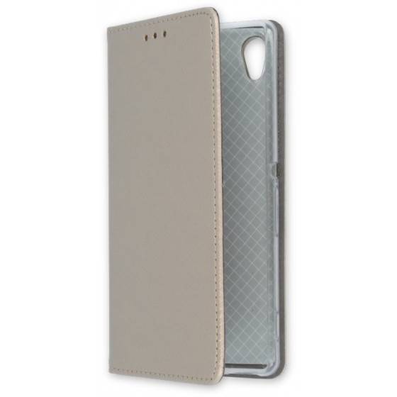 ���� ICASE SMART MAGNET ��� SONY XPERIA M4 AQUA GOLD
