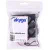 AKYGA AW-8A-BK FAN 80MM BLACK - (5901720131058)