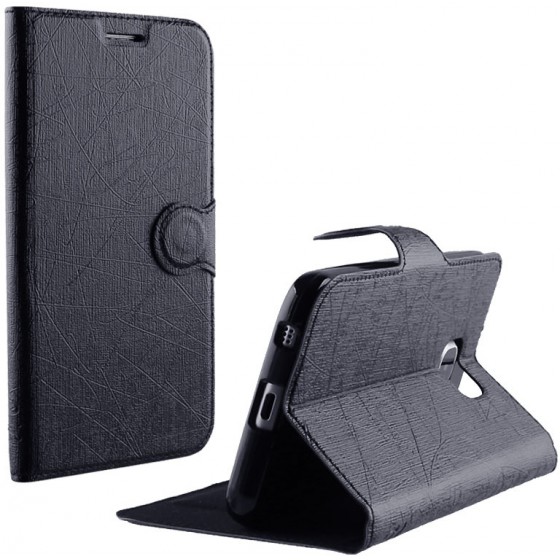 ���� HUAWEI MATE 8 LINE LEATHER-TPU BOOK STAND BLACK VL