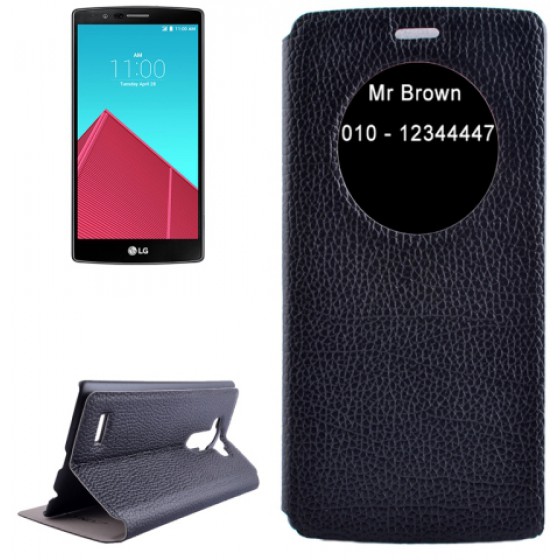 ���� ICASE LITCHI HORIZONTAL ���� ���������� ��� LG G4 �����