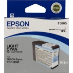 EPSON T5805 LIGHT CYAN 80ML - C13T580500