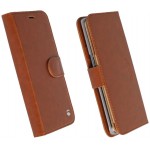 ���� SAMSUNG S7 EDGE LEATHER EKERO FOLIOWALLET 2IN1 BROWN KRUSE