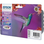 EPSON T0807 MULTIPACK 6 COLORS - C13T08074020