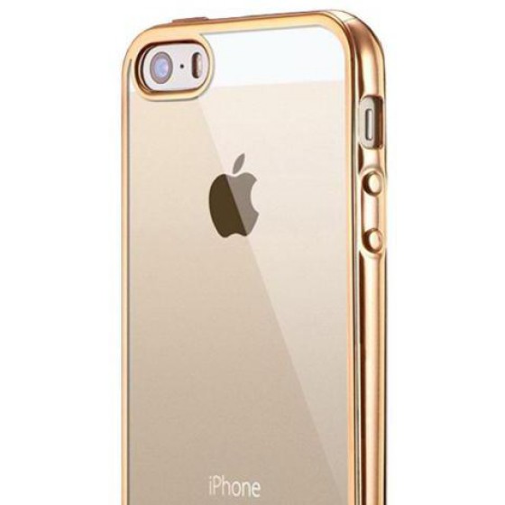 ���� TPU INOS APPLE IPHONE 5/5S/SE ELECTROPLATE ULTRA SLIM 0.3MM �����