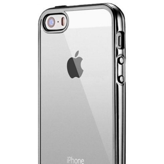 ���� TPU INOS APPLE IPHONE 5/5S/SE ELECTROPLATE ULTRA SLIM 0.3MM ������ ����