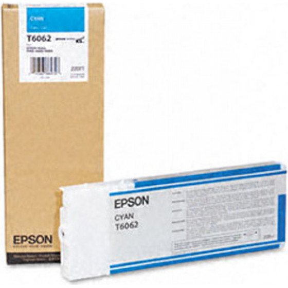 EPSON T6062 CYAN 220ML - C13T606200