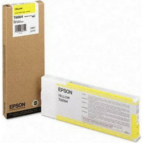 EPSON T6064 YELLOW 220ML - C13T606400