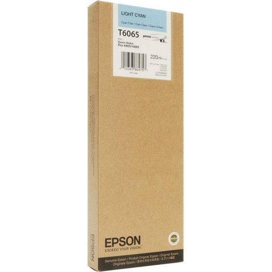 EPSON T6065 LIGHT CYAN 220ML - C13T606500