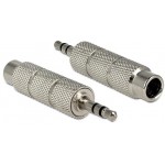 DELOCK ���������� ��� 3.5MM �� 6.3MM, METAL, SILVER